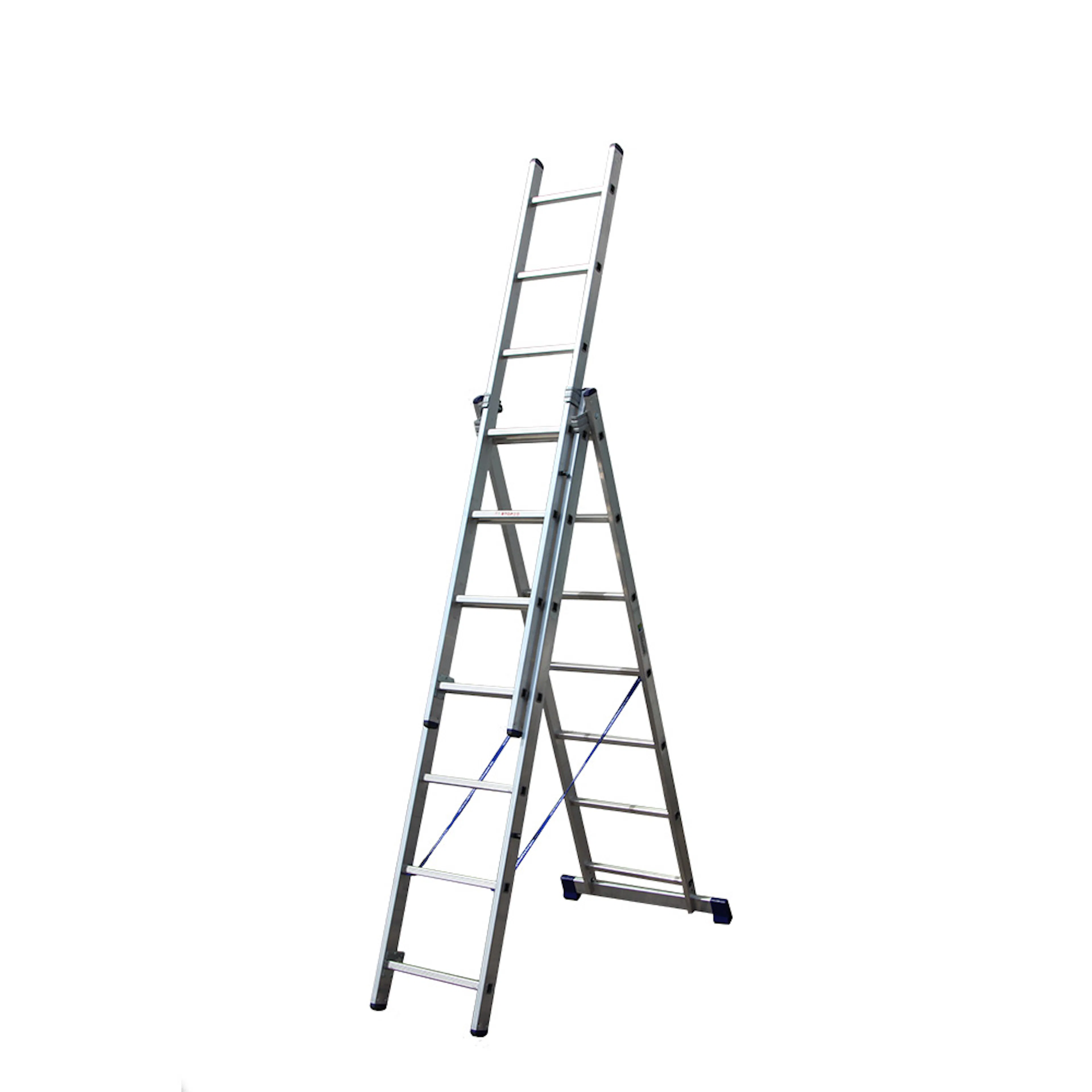 Kombistege 3-del 6,2 M Längd: 6,2 meter, Antal steg: 10 st