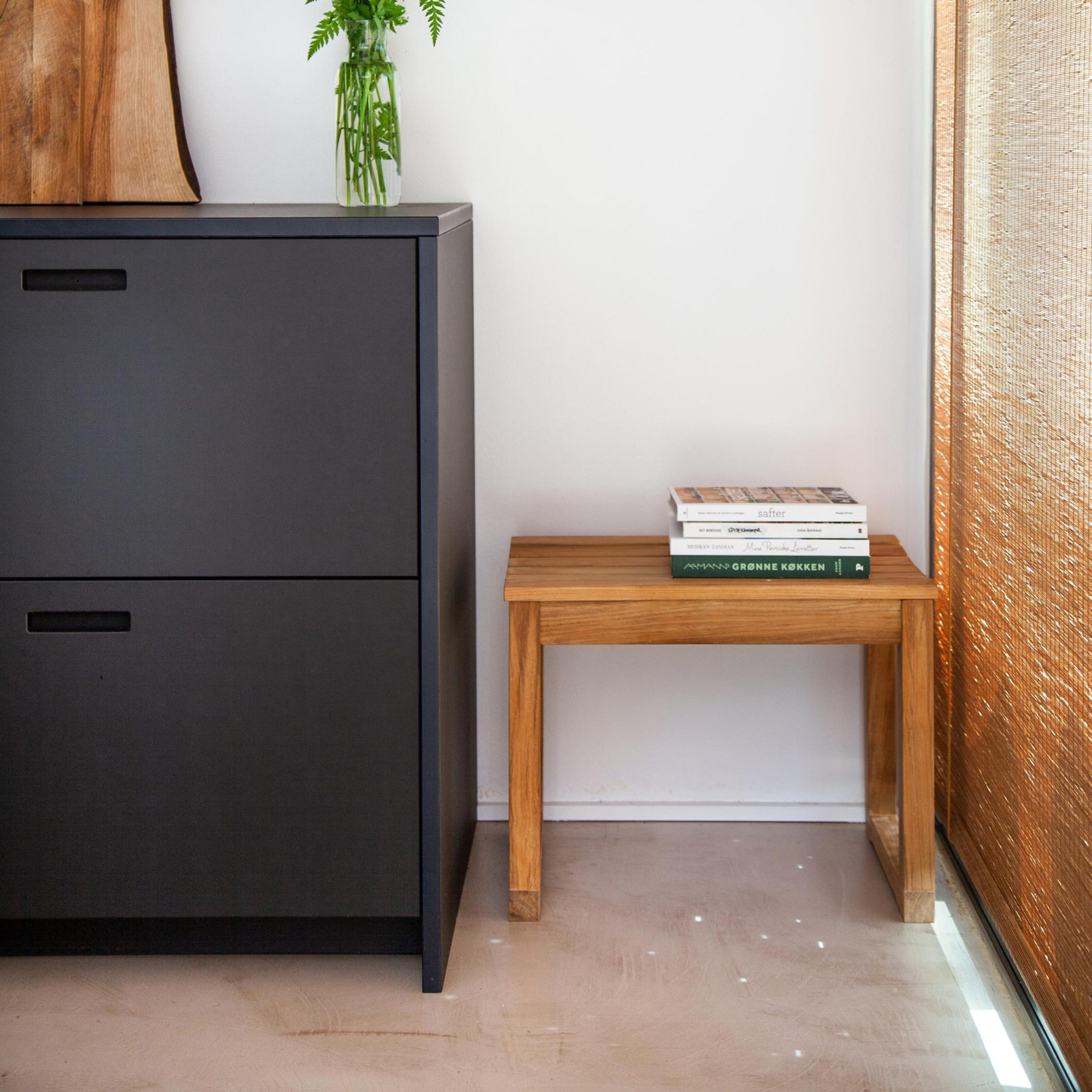 Stol Cinas Vega Teak 55x40x43 cm