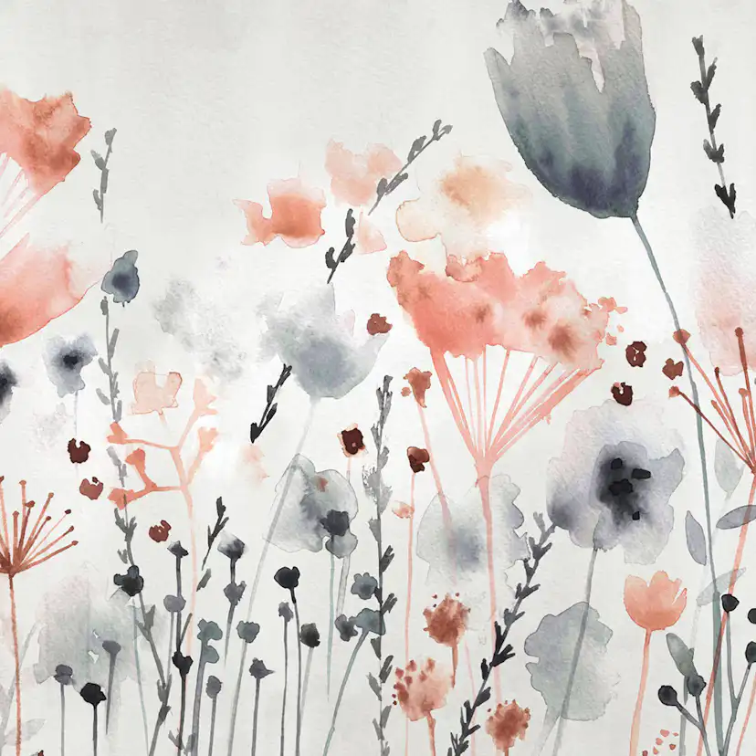 Fototapet Art For The Home Watercoloured Meadow 372x280 cm