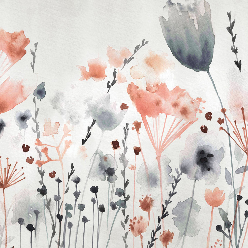Fototapet Art For The Home Watercoloured Meadow 372x280 cm