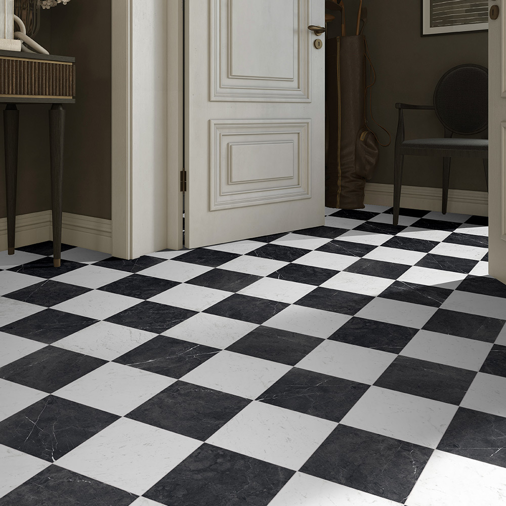 Klinker Lhådös Classica Nero Marquina 30x30 cm