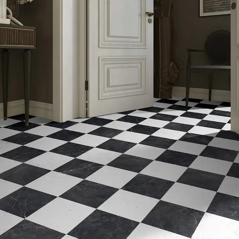 Klinker Lhådös Classica Nero Marquina 30x30 cm