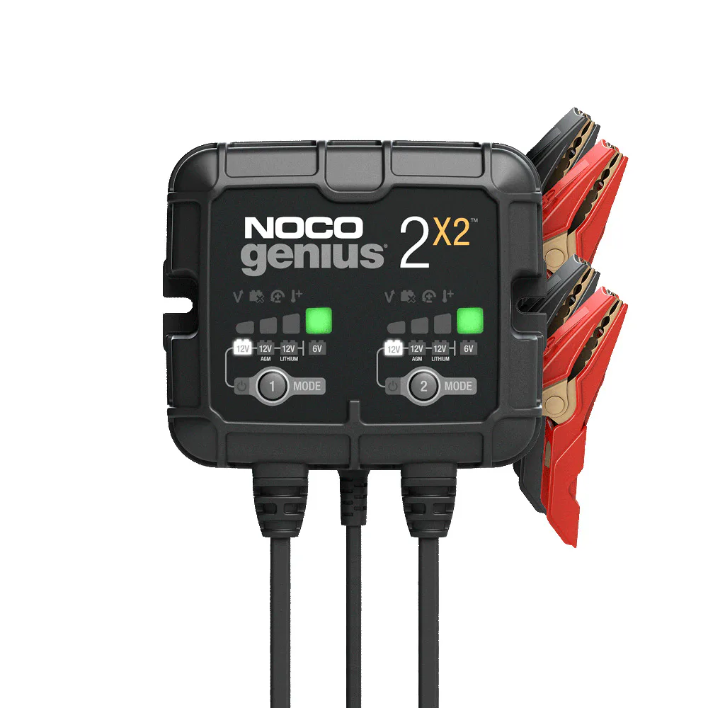 Batteriladdare Noco Genius 2X2 Till 6V och 12V 4000mA