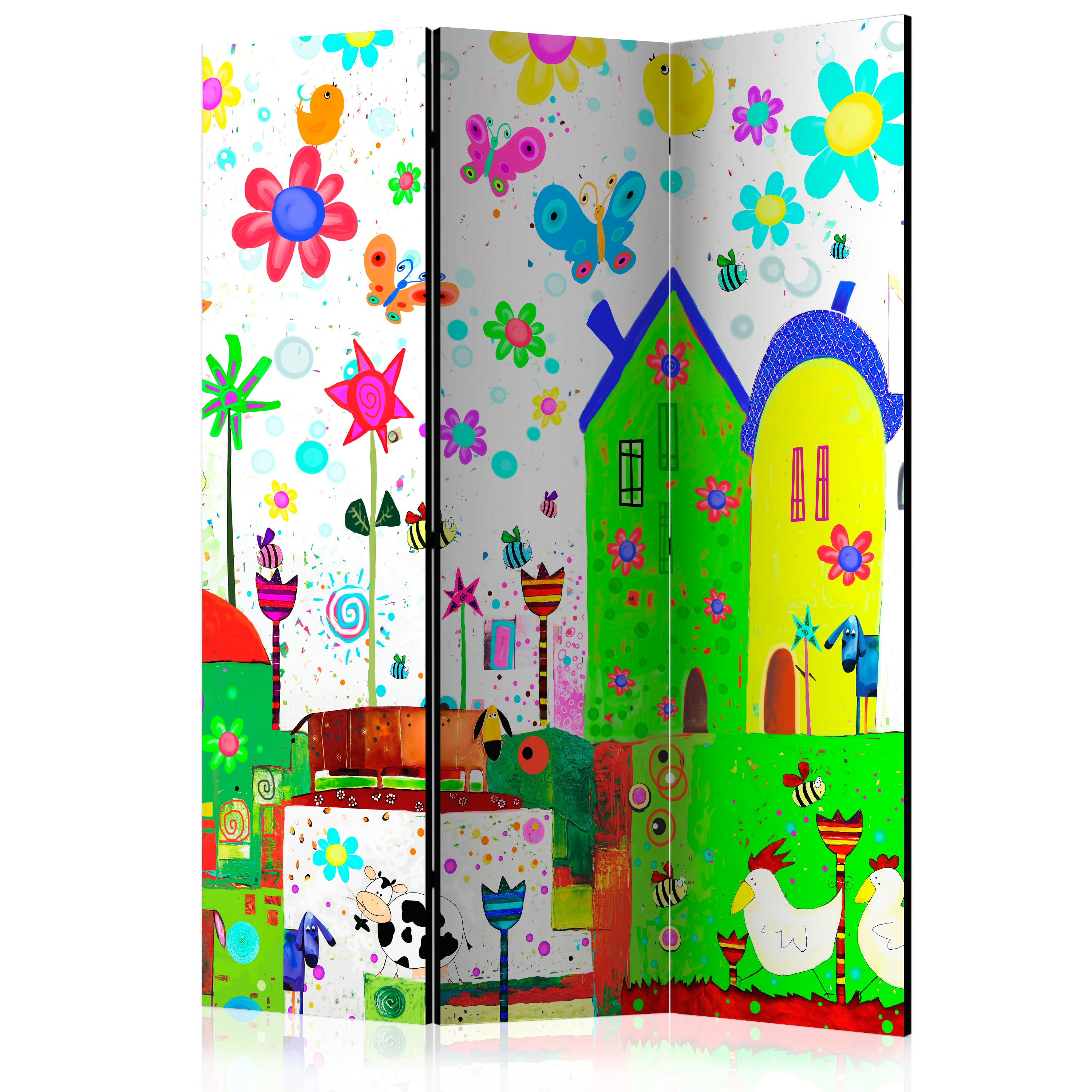 Rumsavdelare Arkiio Happy Farm 135x172 cm