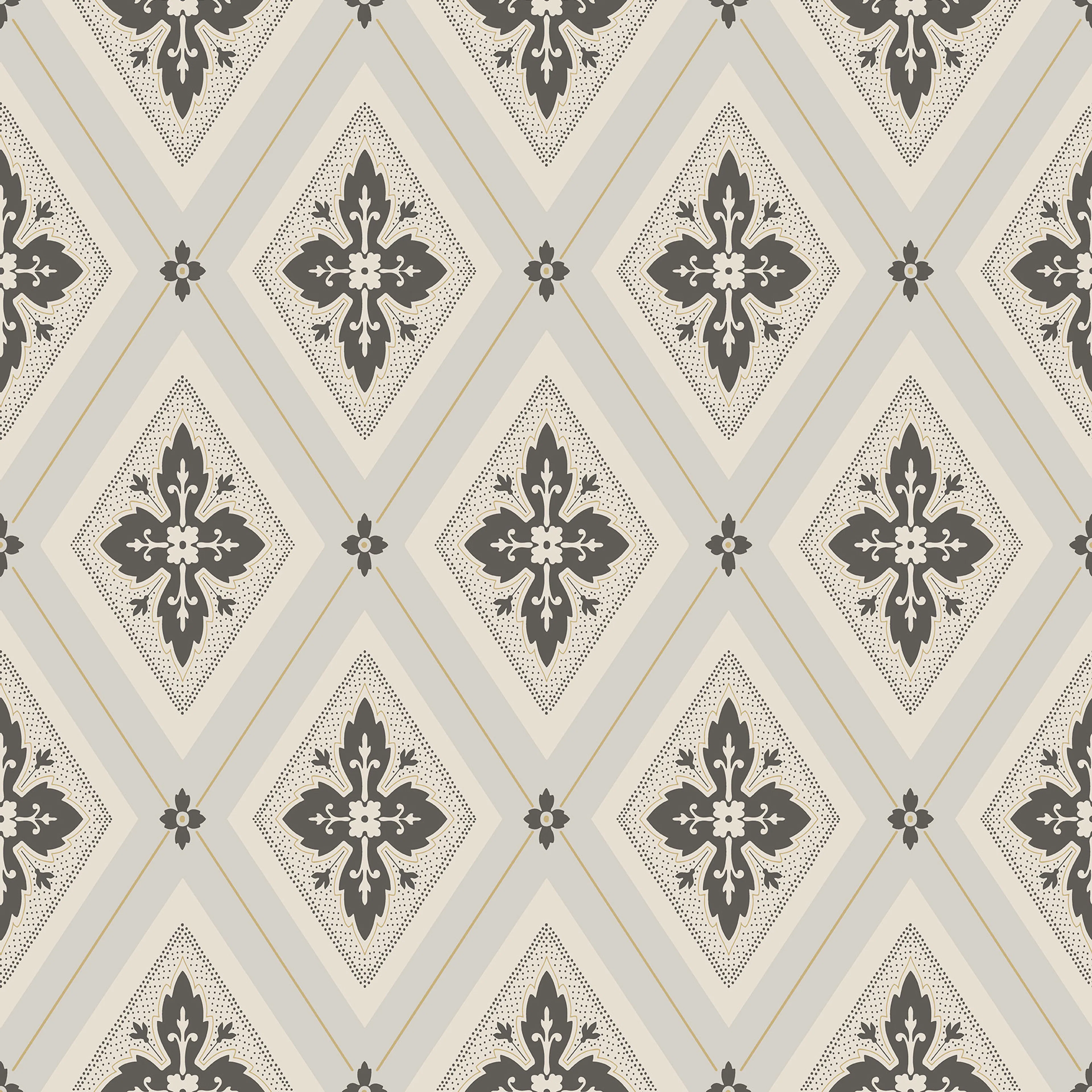 Tapet Duro Gammalsvenska Astrid Beige 692-03