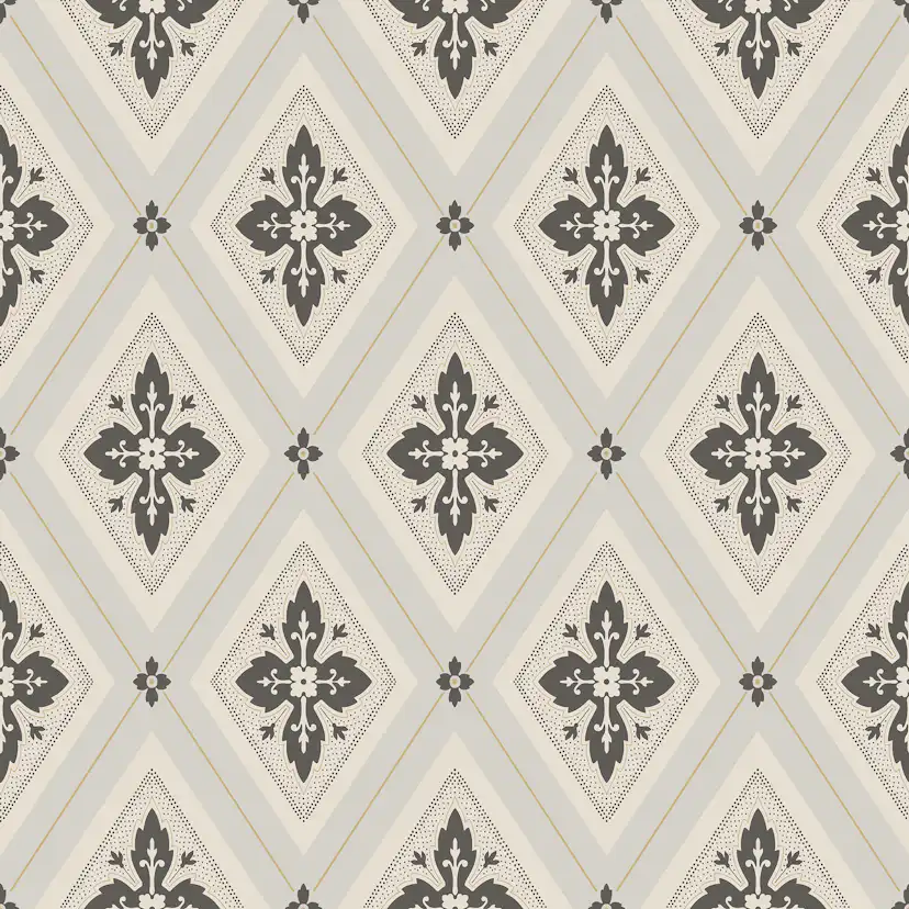 Tapet Duro Gammalsvenska Astrid Beige 692-03