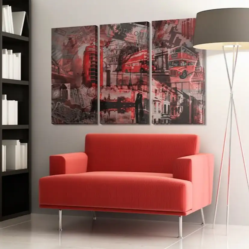Tavla Arkiio Röd London