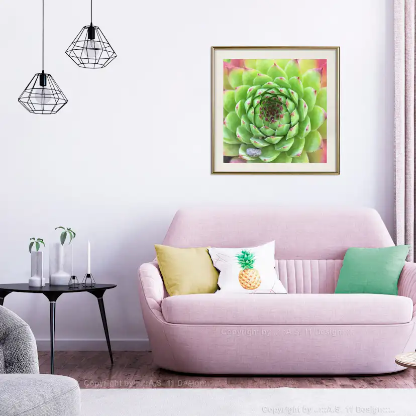 Poster Artgeist Affisch Succulent