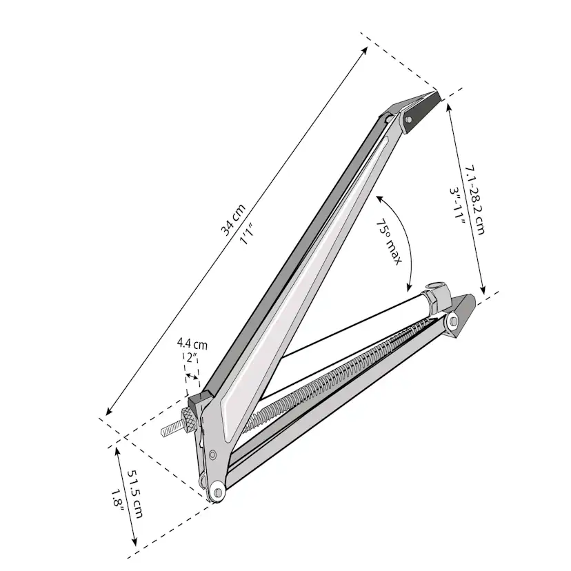 Ventilationskit Canopia by Palram för Växthus, Aluminium med Automatisk Temperaturkontroll