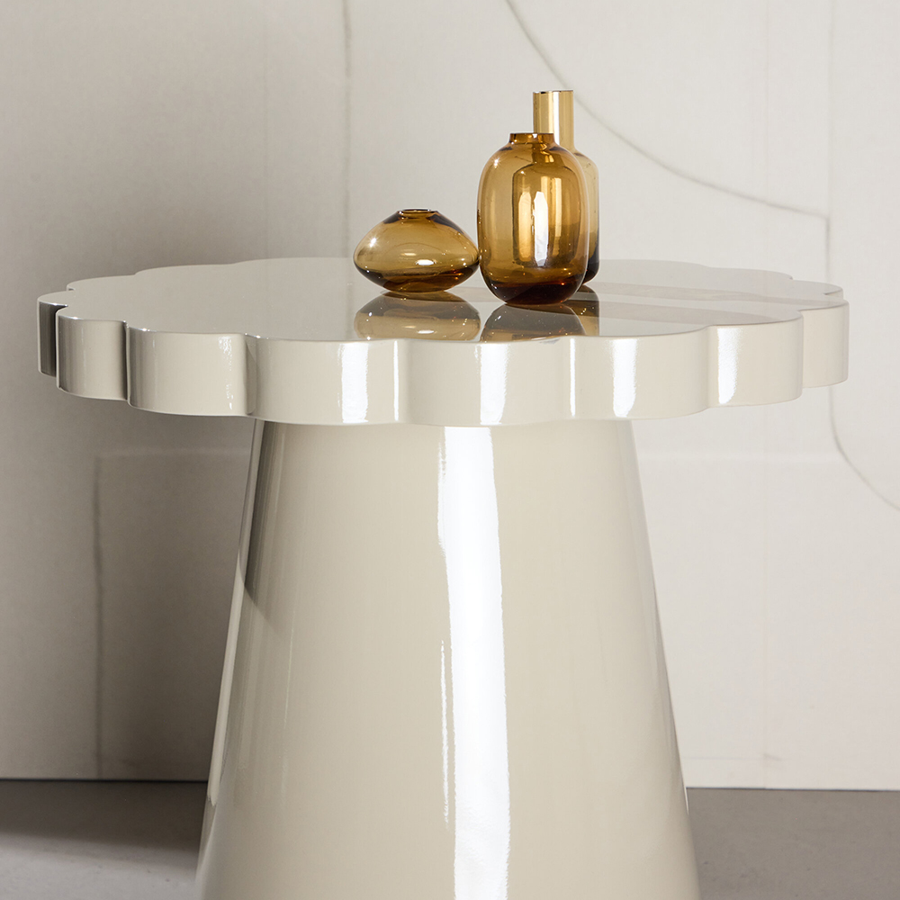 Sidobord Venture Home Krull Ø45 cm Glossy