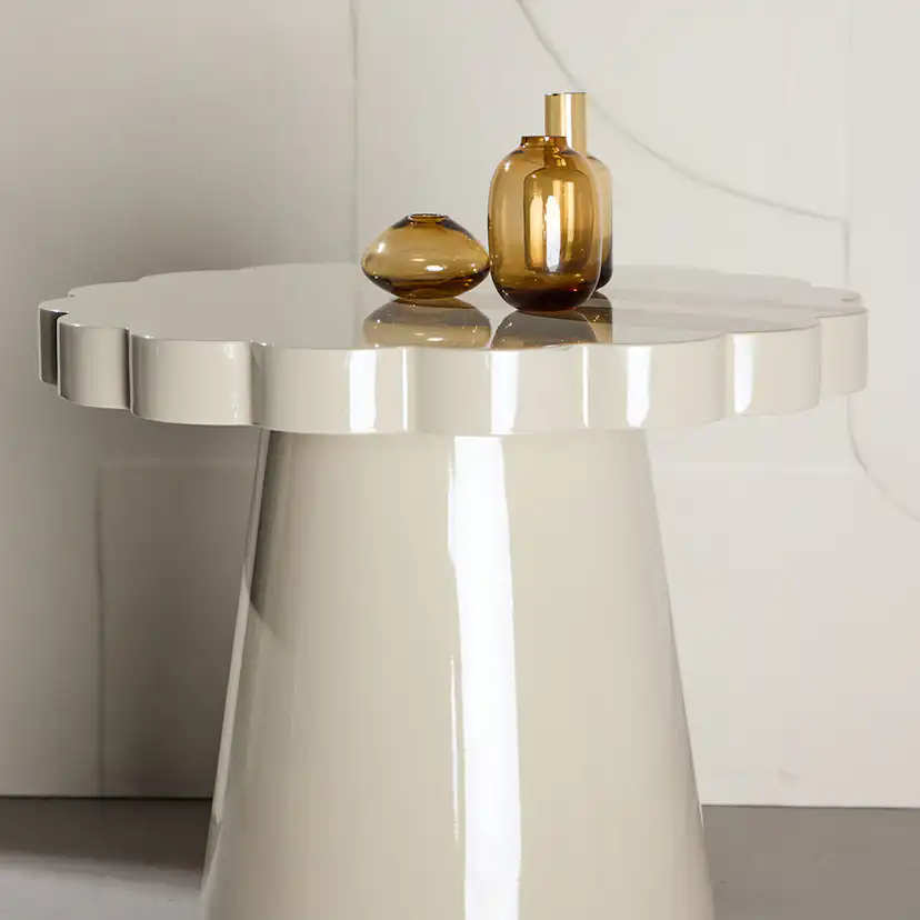 Sidobord Venture Home Krull Ø45 cm Glossy