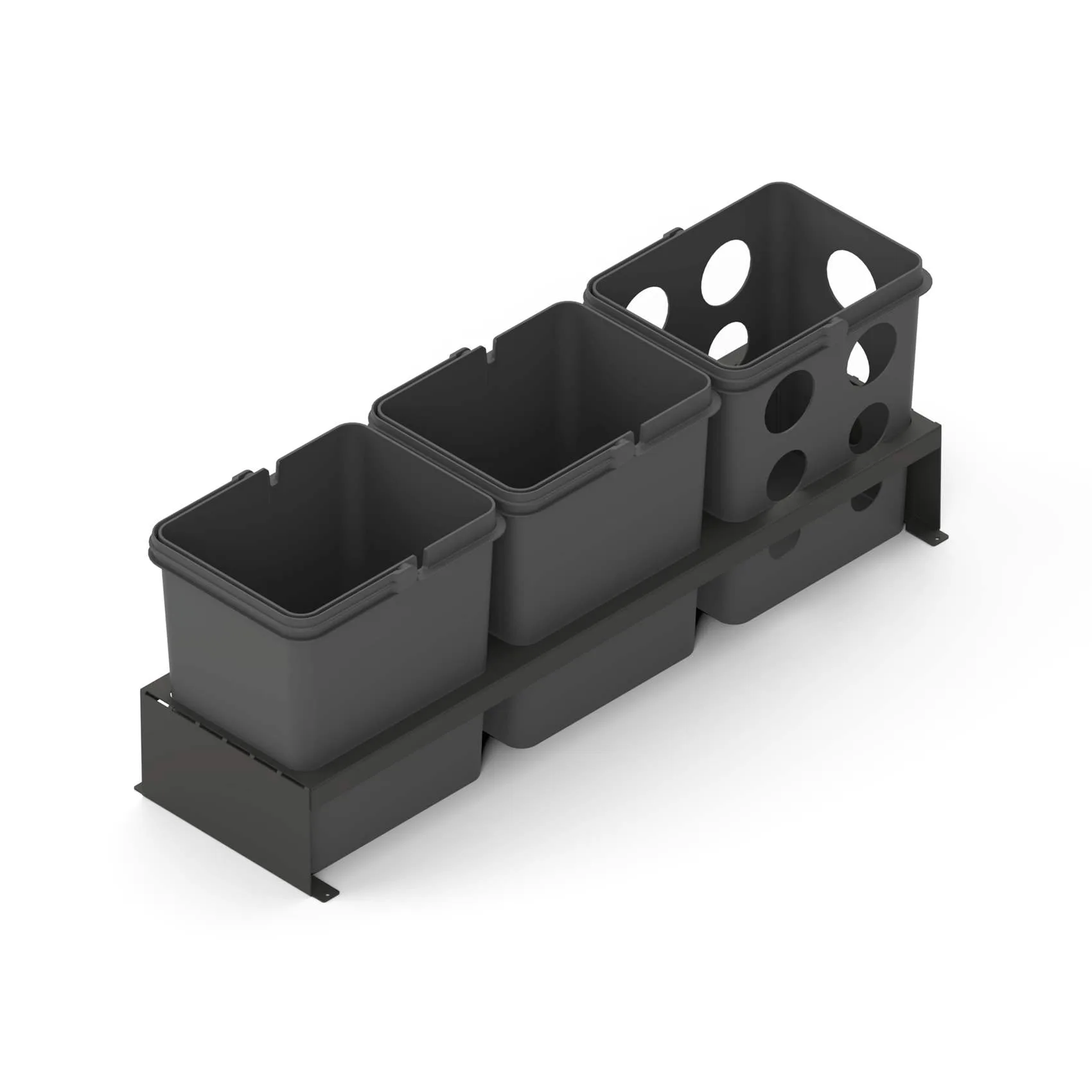KÄLLSORTERING MERIDA 80X35 MÖRKGRÅ Mått: 80x35 mm