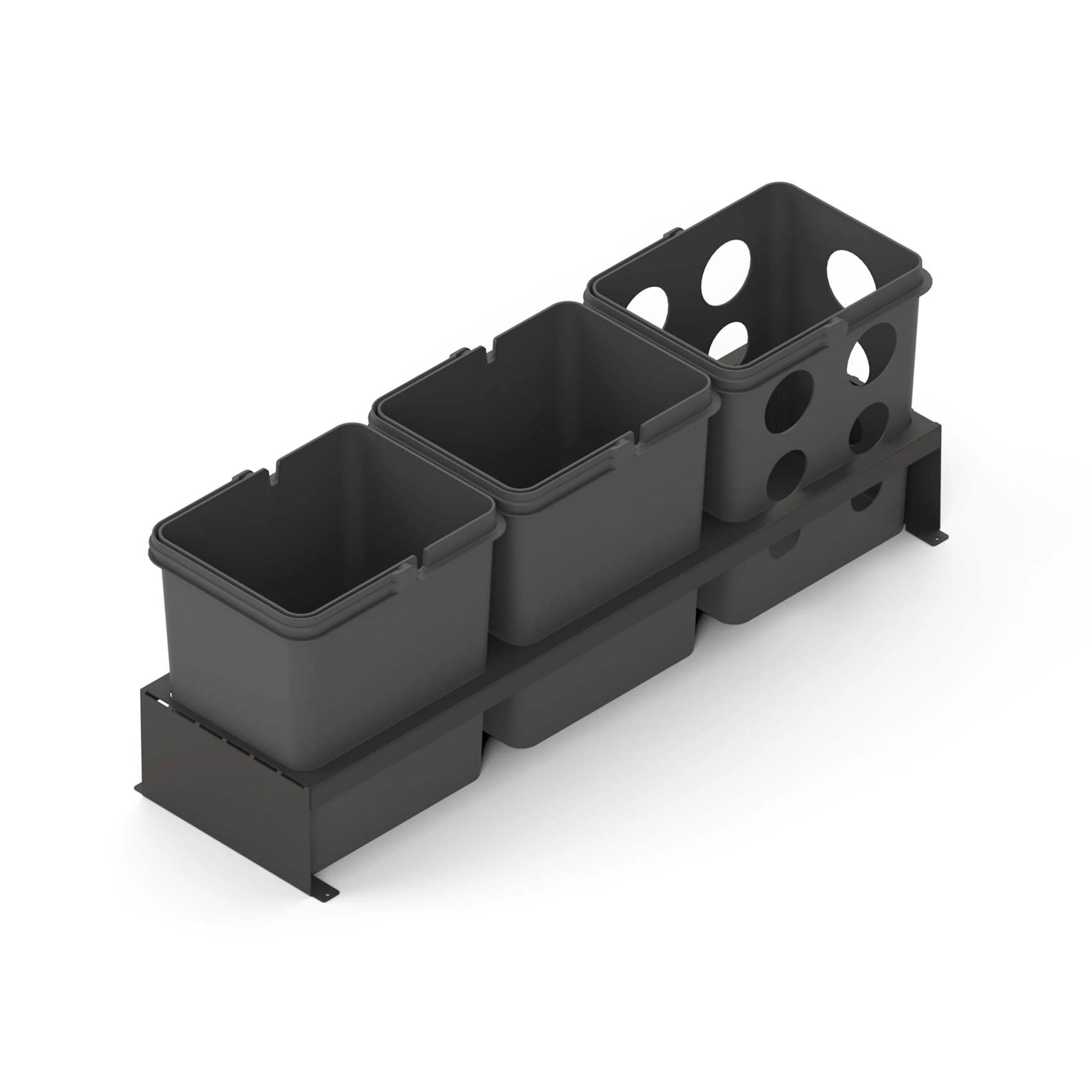 KÄLLSORTERING MERIDA 80X35 MÖRKGRÅ Mått: 80x35 mm