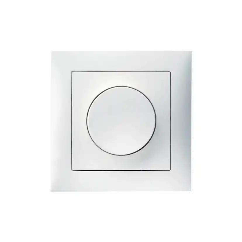Dimmer Hager Universal Inklusive Ram S.1 20-210 W Vit RAL 9010