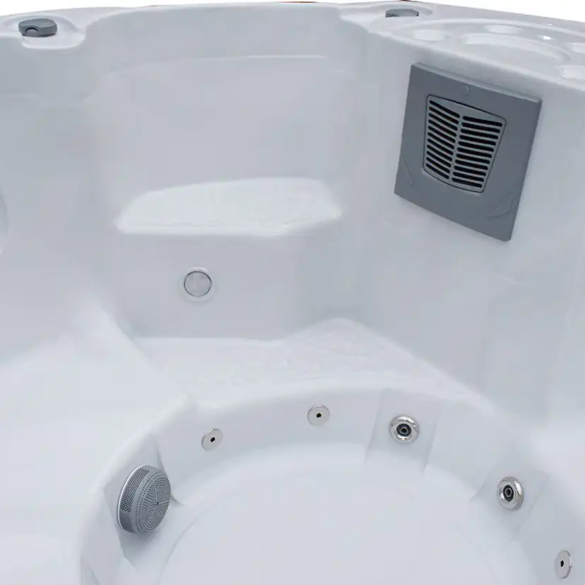 Spabad Westerbergs Marstrand 29 Jets Vit med Extra Tjockt Termolock