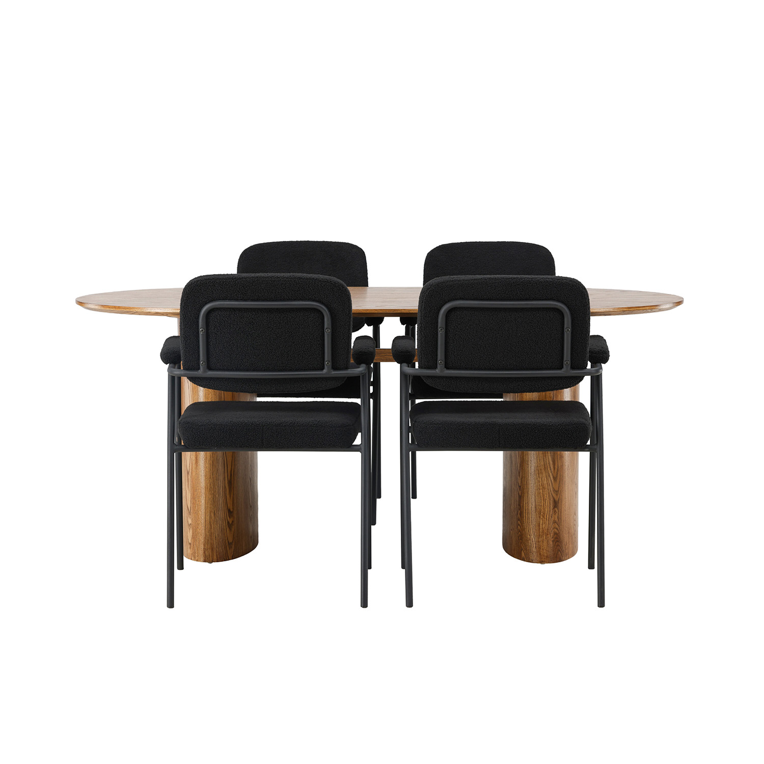 Matgrupp Venture Home Isolde med 4 Yesterday Stolar