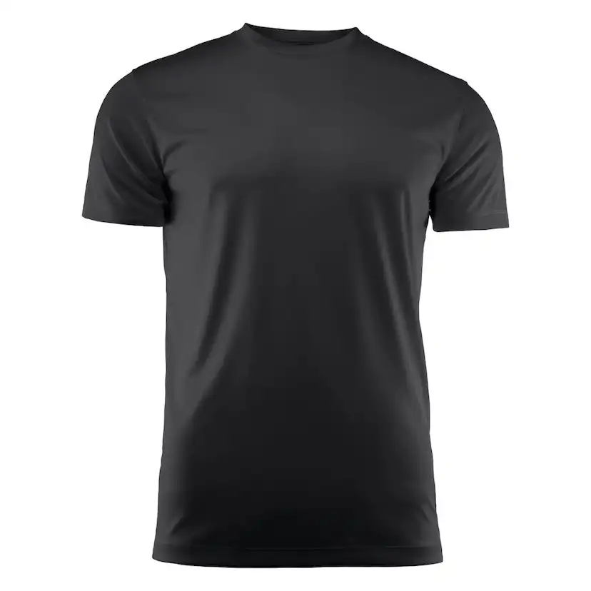 Printer Run Junior active t-shirt Black 130-140 cl Storlek: 130-140 cl, Färg: Svart