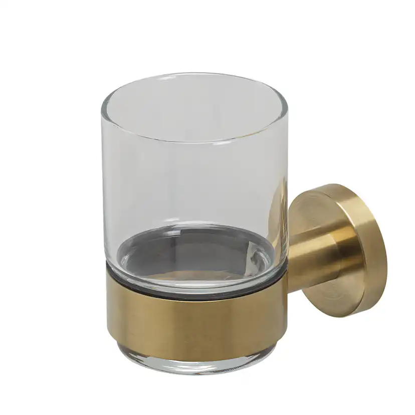 Tandborsthållare Geesa Nemox Brushed Gold Borstad guld