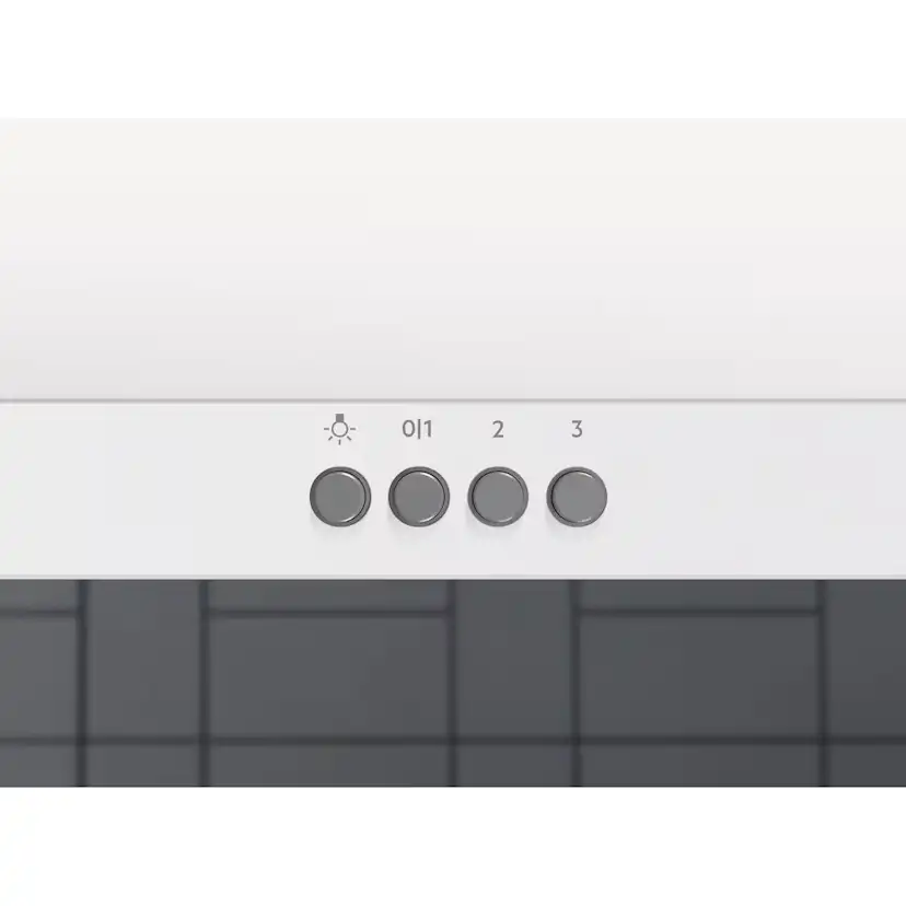 Köksfläkt Underbyggd Electrolux LFG425W 600 ExtractionTech Vit
