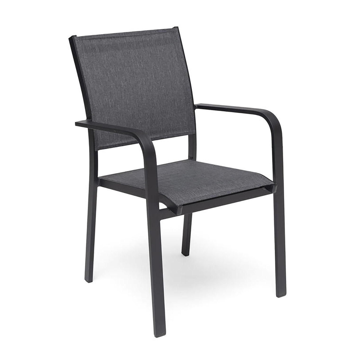 Matgrupp Hillerstorp Hånger Ø140 cm med 6 Stolar Svart
