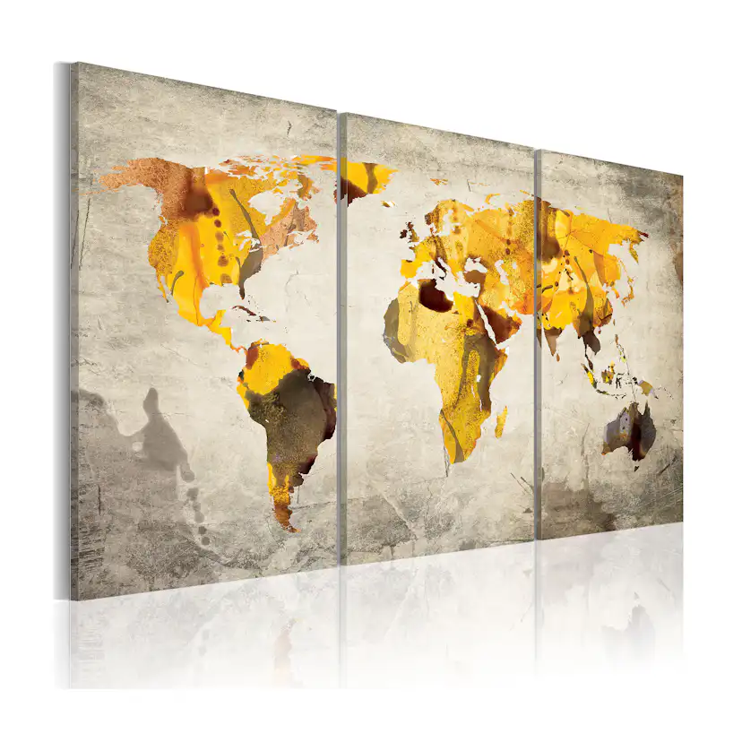 Tavla Arkiio Sunny Kontinenter Triptych