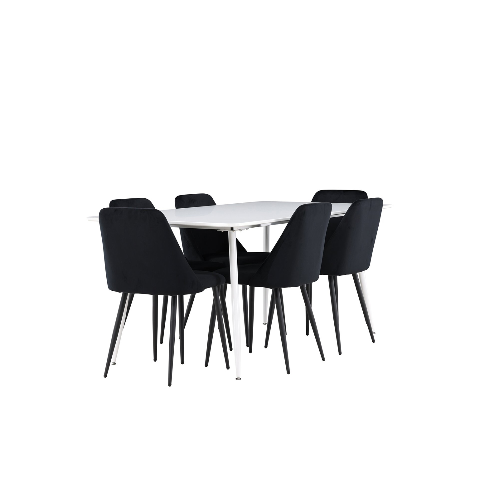 Matgrupp Venture Home Silar 180 med 6 st Night Stolar