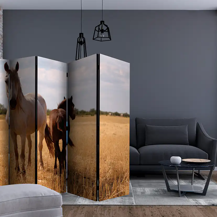 Rumsavdelare Arkiio Horse And Foal II 225x172 cm