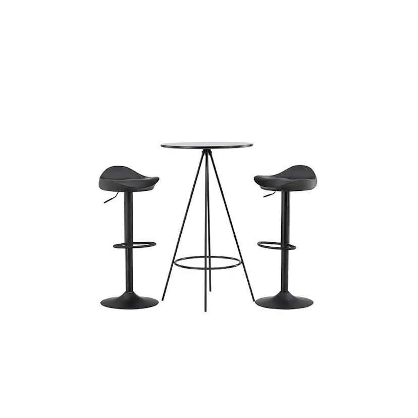 Matgrupp Venture Home Bistro Ø60 cm med 2 st Adesto stolar