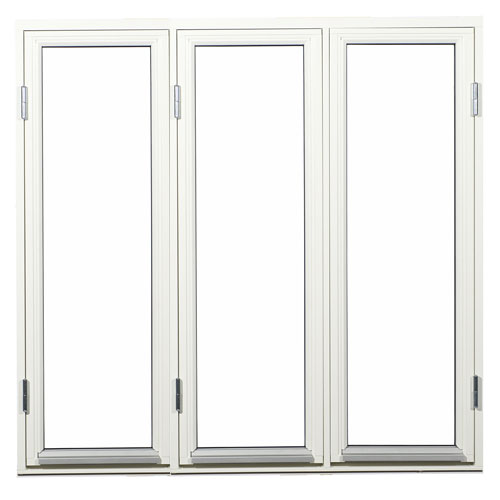 Sidohängt Fönster Outline 3-Glas Trä 3-Luft