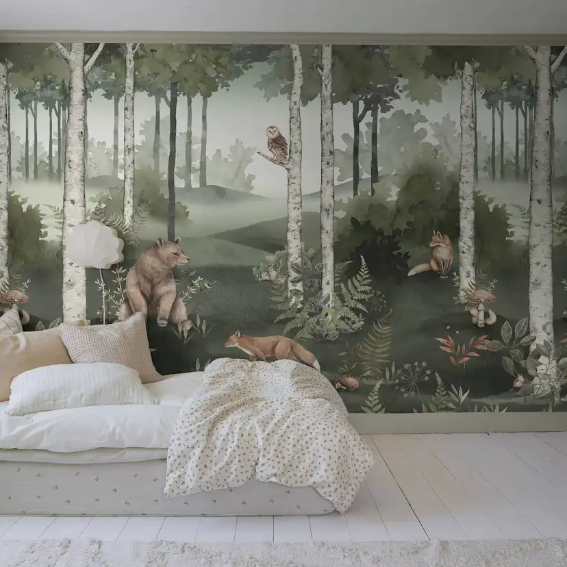 Tapet Boråstapeter Wild Forest Mural 6943