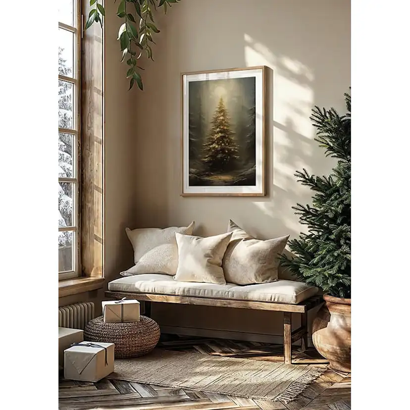 Poster Gallerix Christmas Tree Outdoor