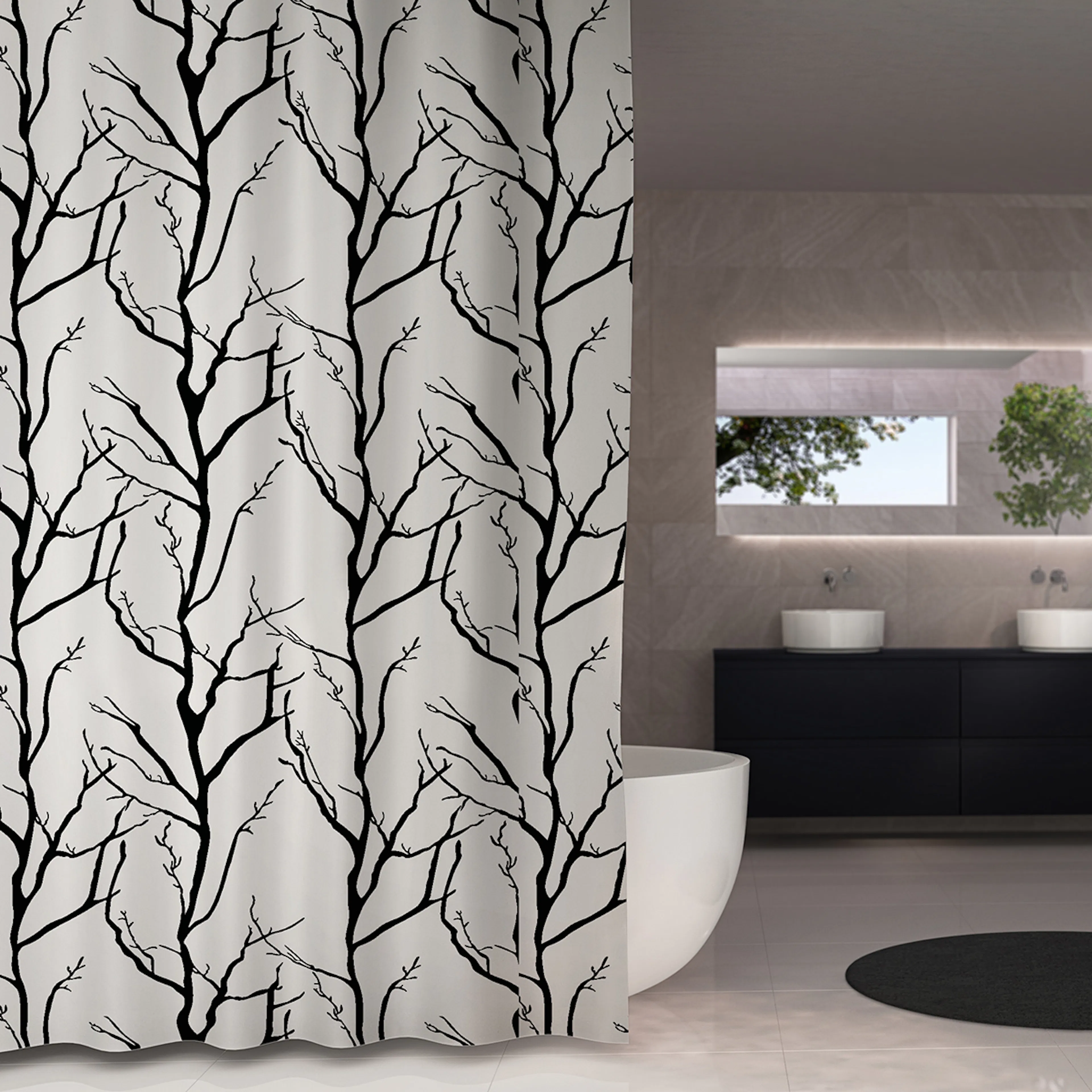 Duschdraperi Debel Tree