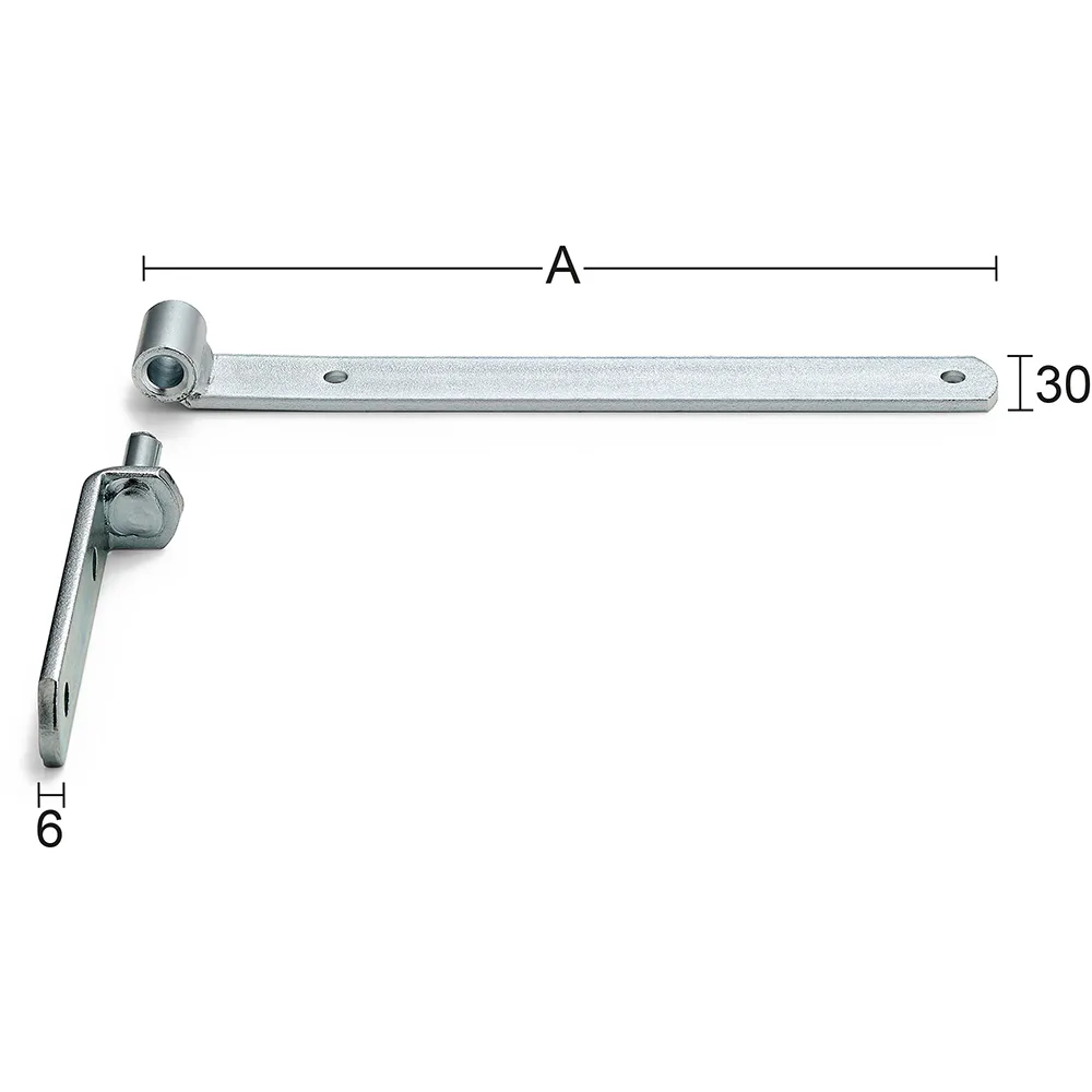 Hakgångjärn 212 Längd: 400 Mm Längd: 400 Mm