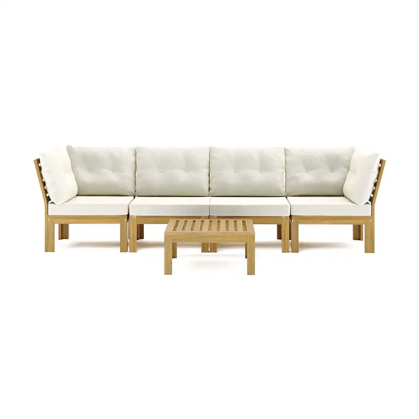Loungesoffa Comfort Garden Lindha 4-sits Loungegrupp Utomhus