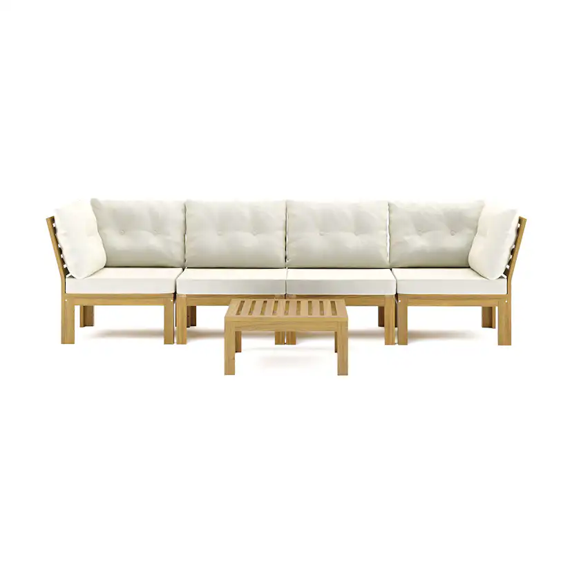 Loungesoffa Comfort Garden Lindha 4-sits Loungegrupp Utomhus