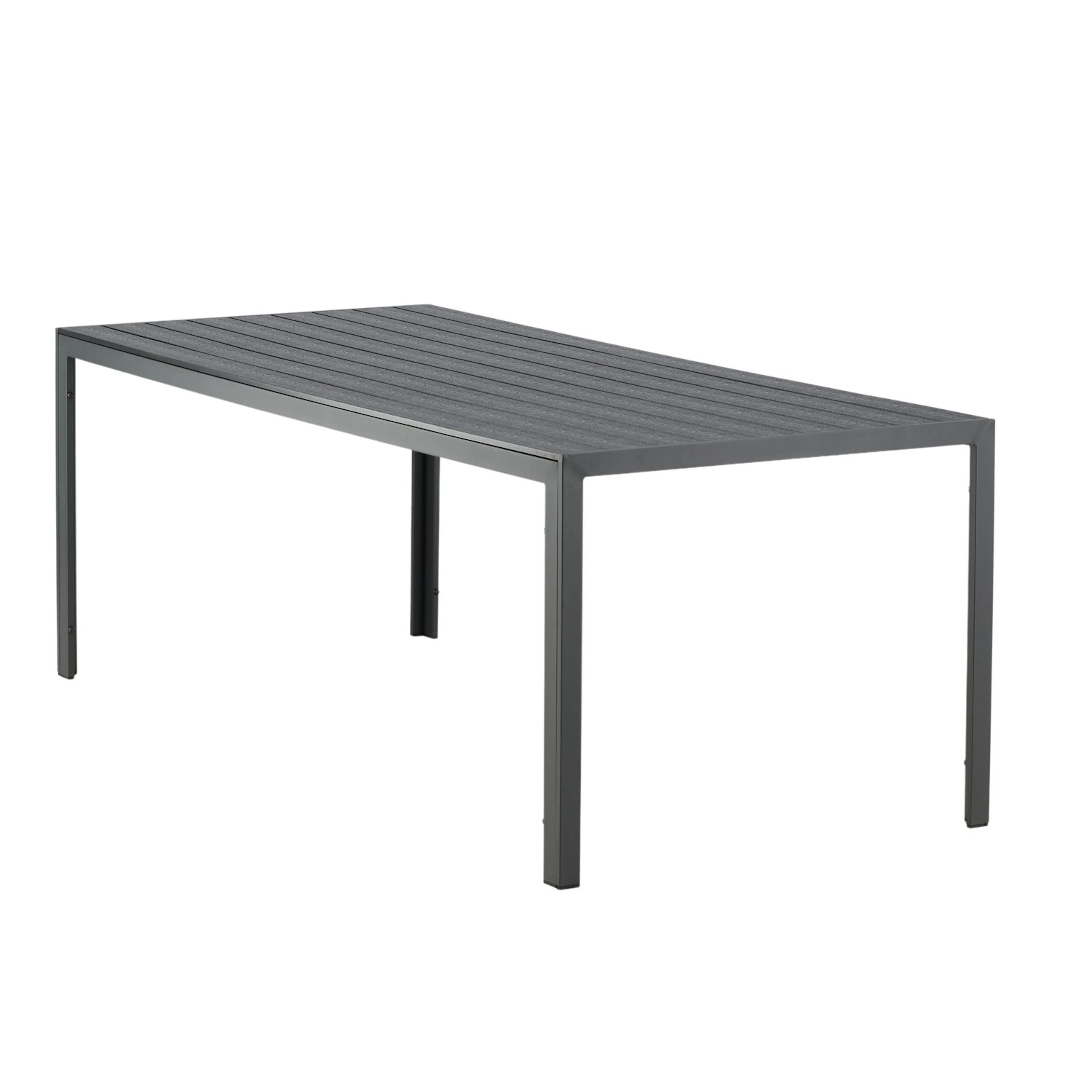 Break Table 205*90 - Black/Black Svart/Grå