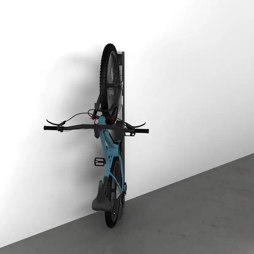 Cykelhållare BikeLift för Väggmontering Svängbar Mörkgrå