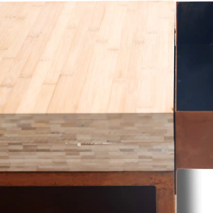 Eldstad Lyfco Cortenstål Vedeldad Skärbräda Vemdalen