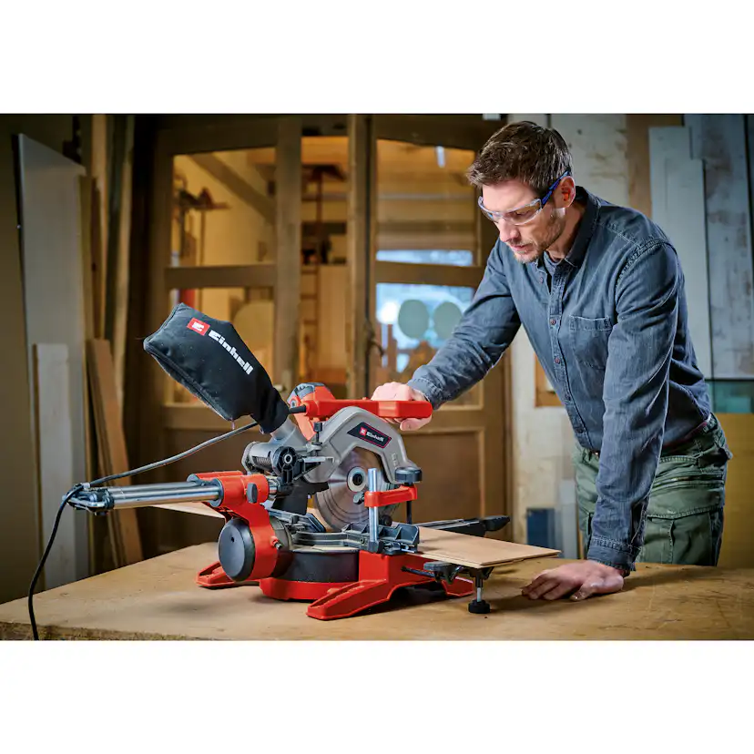 Glid-geringssåg Einhell TE-SM 8 L Dual