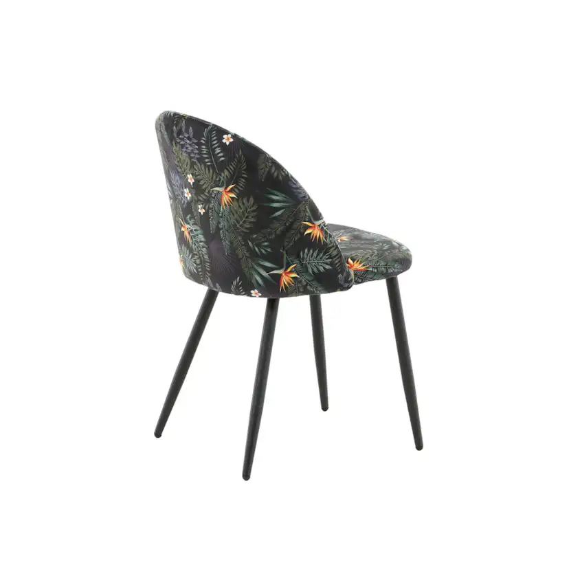 Matstol Venture Home Velvet Blommönstrad