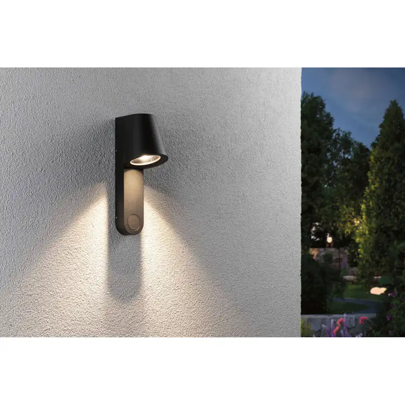 Fasadbelysning LED Paulmann Caissa Seawater Resistant med Skymningsstyrd rörelsedetektor IP44 230V