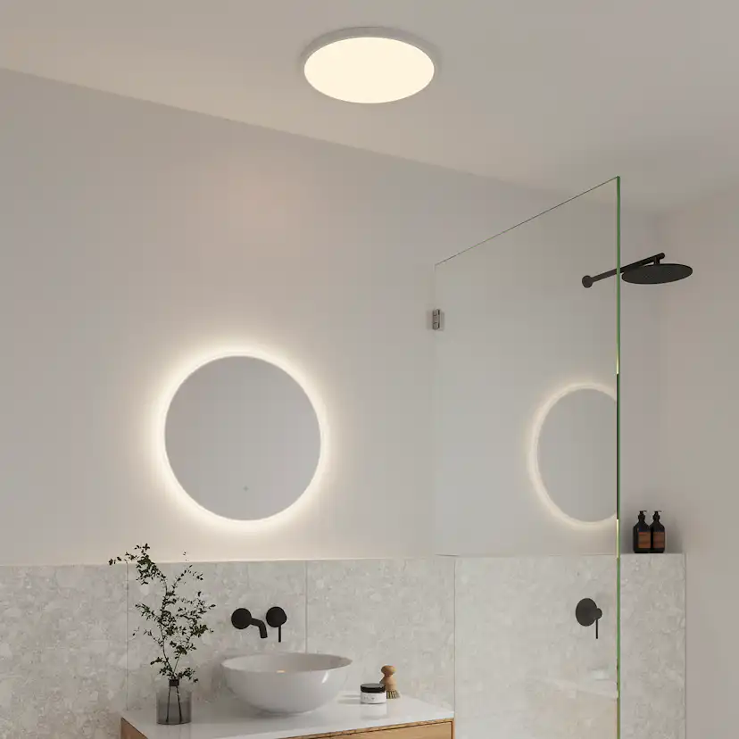 Spegelbelysning Nordlux Dovina 60 Vägglampa för Badrum med LED-belysning