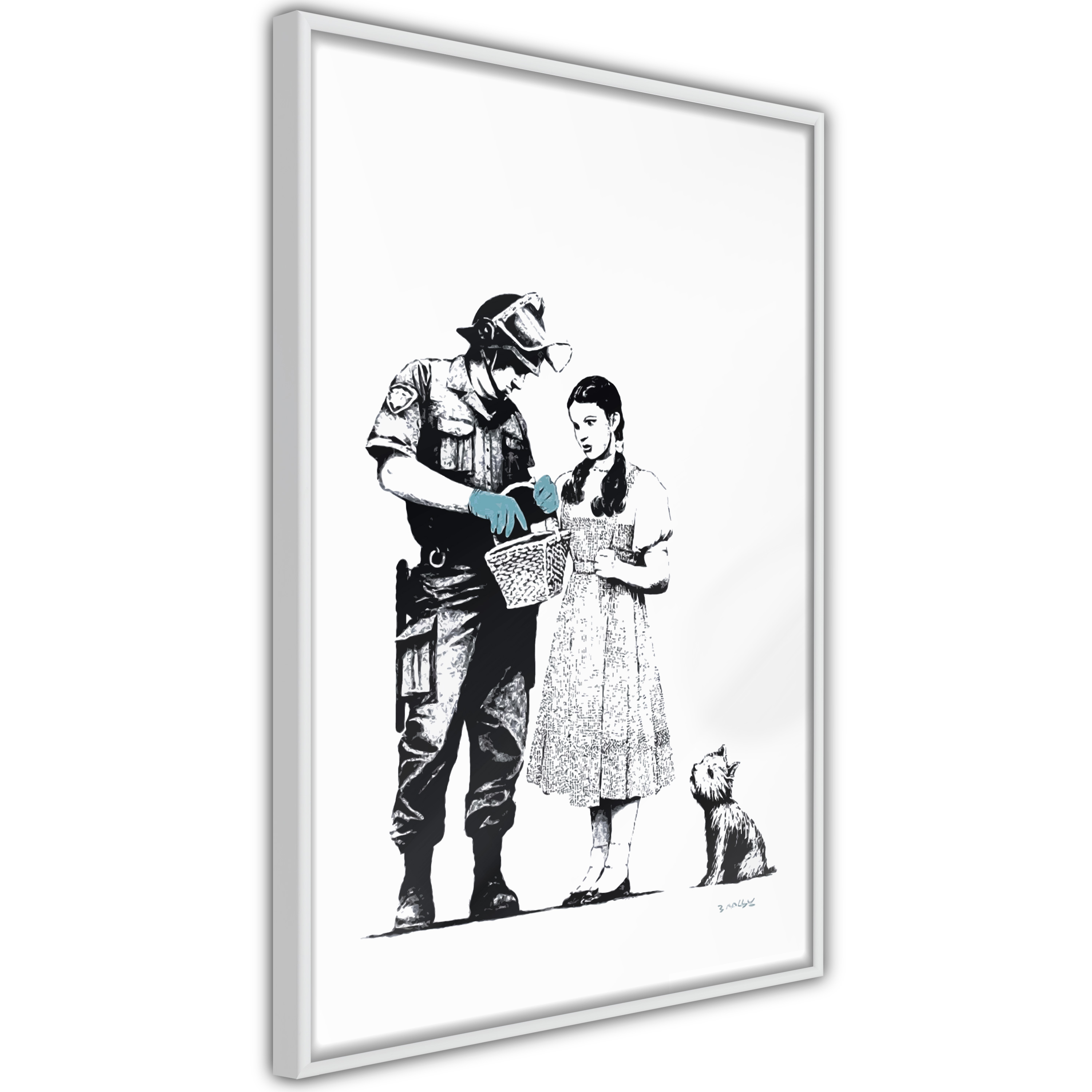 Poster Artgeist Affisch Dorothy and Policeman