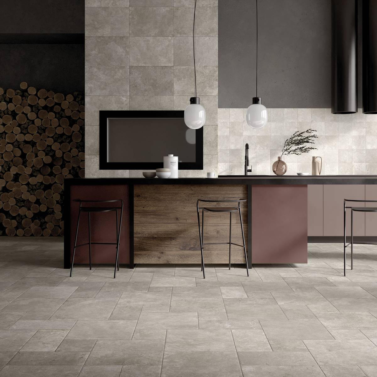 Klinker Lhådös Gute Grigio 20x20