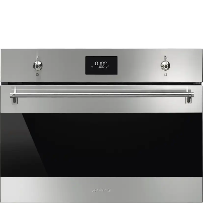 Ugn- och Mikropaket Smeg SO6302S3PX + SO4301M1X Ånga och Matlagningstermometer