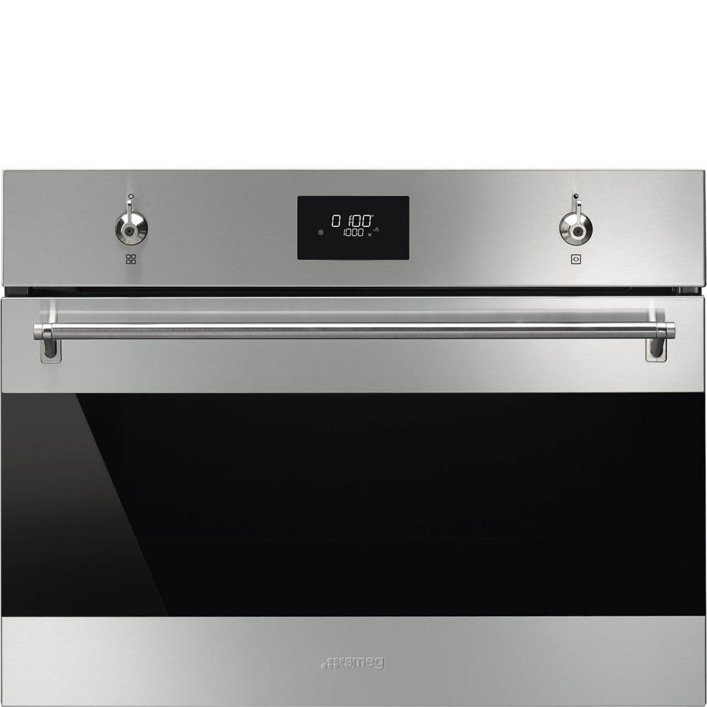 Ugn- och Mikropaket Smeg SO6302S3PX + SO4301M1X Ånga och Matlagningstermometer