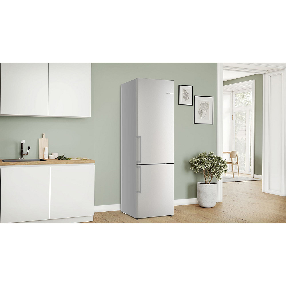 Fristående Kyl & Frys Bosch Serie 6 KGN39AIAU Rostfri med LED-Belysning