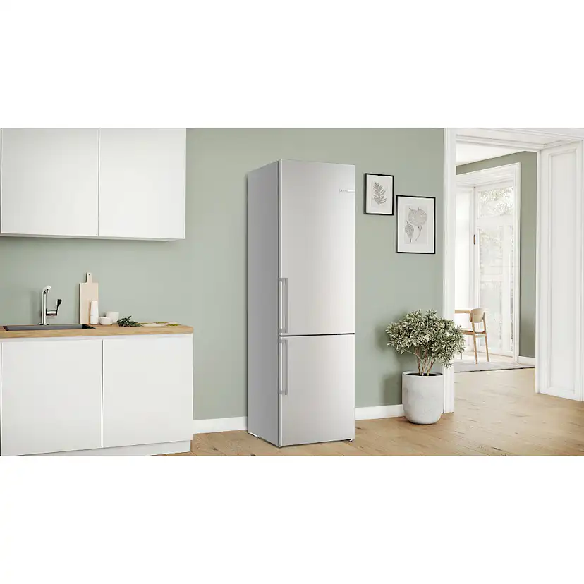 Fristående Kyl & Frys Bosch Serie 6 KGN39AIAU Rostfri med LED-Belysning