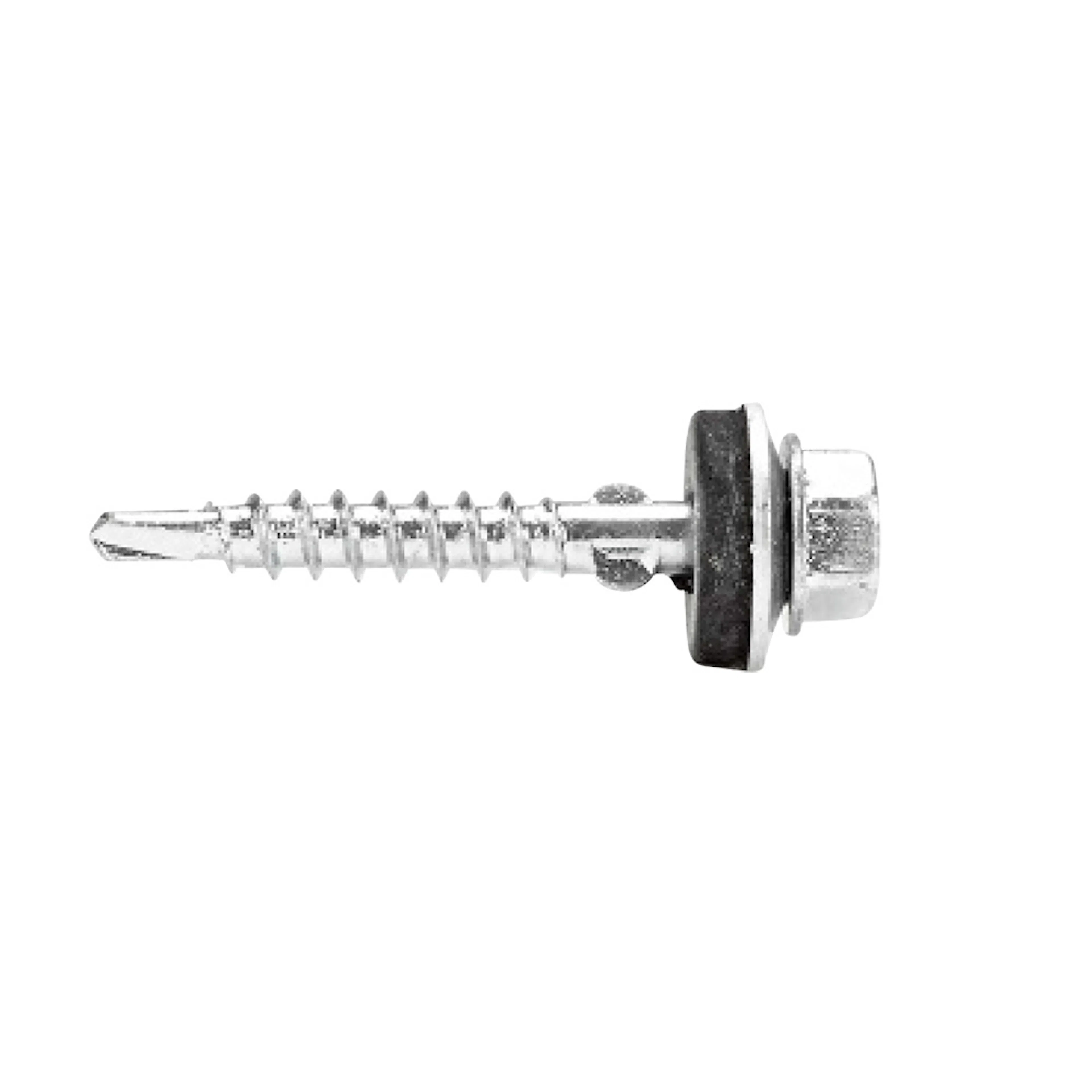 Plasttaksskruv Gunnebo Fastening 4,8 mm 8 mm Sexkant