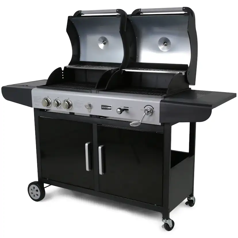 Gasol/Kolgrill Metalcraft Kombinationsgrill Savannah